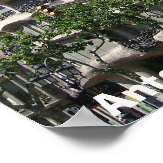 アントニガウディズカーサミラ ポスター (角)