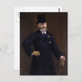 アントニンプルーストバイエドウアードマネ ポストカード (正面/裏面)