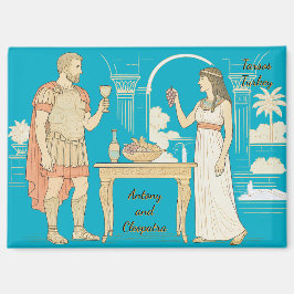 アントニーとクレオパトラはトルコのタルソスで出会う マグネット
