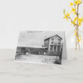 アントニーの近くで「パノラマ」を描写する郵便はがき カード (黄色い花)