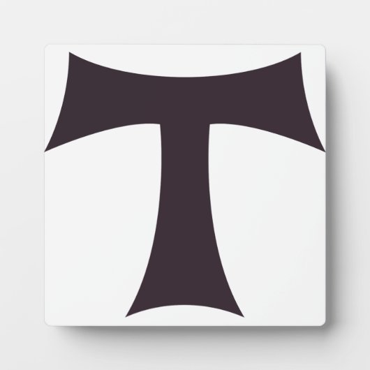 アントニー十字架 タウ十字架 フォトプラーク (正面)