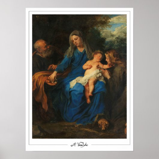 アントニー・ヴァン・ダイク Zedignアートポスター #116 ポスター (正面)