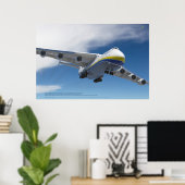 アントノフ An-225 ミャー: 3D 航空アートプリント ポスター (ホームオフィス)