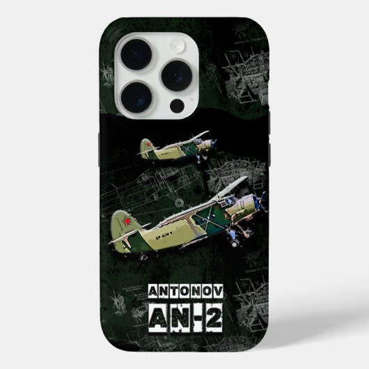 アントノフAN2航空ロシアの機電話ケース Case-Mate iPhoneケース (裏面)