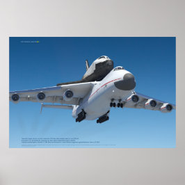 アントノフAn-225 ムリヤとツポレフ ブールァン イン ザ スカイ ポスター