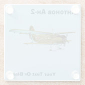 アントノフAn-2 ガラスコースター (裏面)