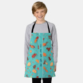 アントパステルカラフルカスタム エプロン (着用した状態)