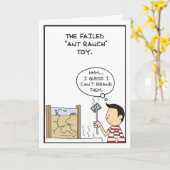 アントファーム誕生日 カード (黄色い花)