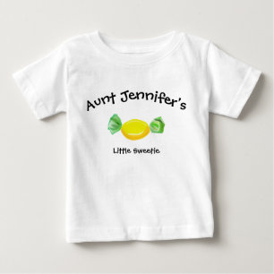 アントベビー服リトルスウィーティー姪甥 ベビーTシャツ