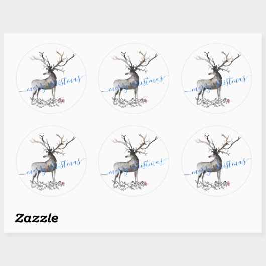 アントラースタグトナディアメリークリスマス ラウンドシール (シート)