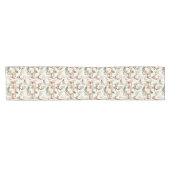 アントラーディアレッドベリークリスマスパターン ショートテーブルランナー (横)