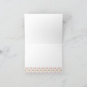 アントラーベビーシャワーサンキューカード サンキューカード (内部)