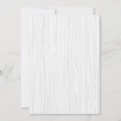 アントラーボホプリンセストライバルベビーシャワー招待状 招待状 (裏面)