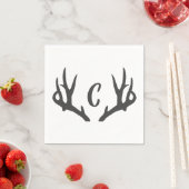 アントラーモノグラム スタンダードカクテルナプキン (インサイチュ)