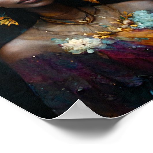 アントラー妖精妖精ファンタジーアートポスター ポスター (角)