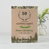 アントラー鹿退職狩りの招待 招待状 (スタンド正面)