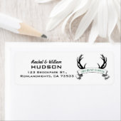 アントラー「狩りは終わった」素朴結婚の ラベル (インサイチュ)