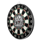 アントレッドディアフォレストデザイン ダーツボード (正面右)