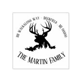 アントレードバック差出人住所スタンプ ラバースタンプ (インプリント)