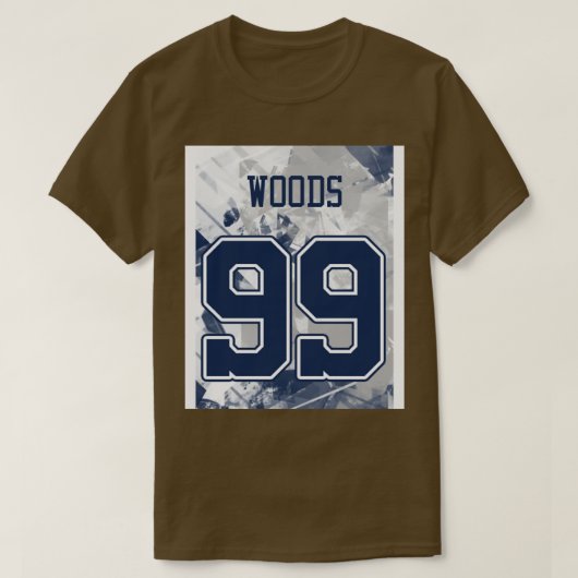 アントワウン・ウッズ Tシャツ (デザイン正面)