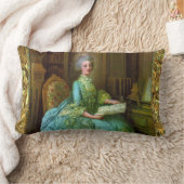 アントワネットの優雅のバロック式のlumbar ランバークッション (ブランケット)