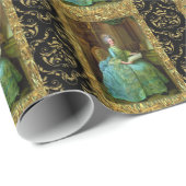 アントワネットエレガンス水平 ラッピングペーパー (ロールコーナー)