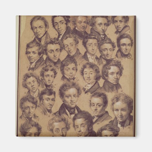 アントワーヌのスタジオから25人の生徒 マグネット (正面)