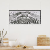 アントワーヌを使った野外での演劇公演 ポスター (キッチン)