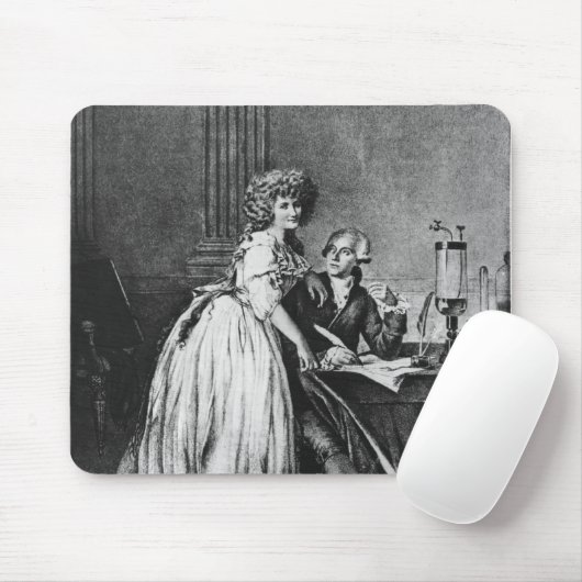 アントワーヌローレントLavoisierおよび彼の妻 マウスパッド (マウス)