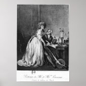 アントワーヌ・ローラン・ラボイジエとその妻 ポスター (正面)