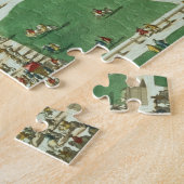 アントワーヌAveliが刻む館ランブイエ ジグソーパズル (側面)