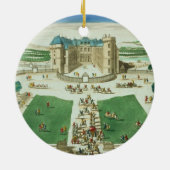 アントワーヌAveliが刻む館ランブイエ セラミックオーナメント (裏面)