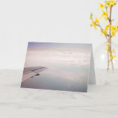 アントワーヌde聖者Exupery Flyingの引用文カード カード (黄色い花)