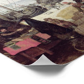 アントワープの古代港 ポスター (角)