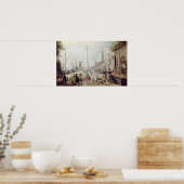 アントワープの古代港 ポスター (キッチン)