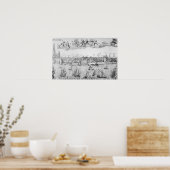 アントワープの町プラン, 1549 ポスター (キッチン)