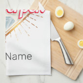 アントワープフランダスベルギーレトロヴィンテージ土産 キッチンタオル (四つ折り)