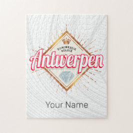 アントワープフランダスベルギーレトロヴィンテージ土産 ジグソーパズル