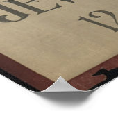 アントワープヴィンテージ旅行ポスターアドレトロプリント ポスター (角)