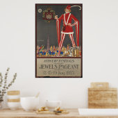 アントワープヴィンテージ旅行ポスターアドレトロプリント ポスター (キッチン)