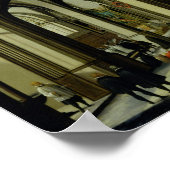 アントワープ大聖堂のインテリア ポスター (角)