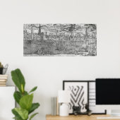 アントワープ港の眺め ポスター (ホームオフィス)