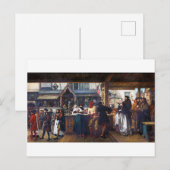 アントワープ（ベルギー）で，アルブレヒト・ダラー ポストカード (正面/裏面)