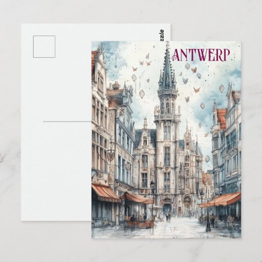 アントワープ ポストカード (正面/裏面)