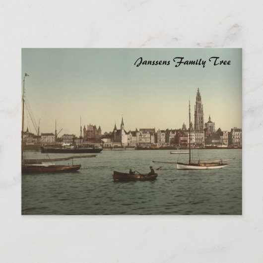 アントワープIIの一般見解(ベルギー) ポストカード (正面)