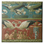 アントンシーダーズテンダーストークアールヌーボーウォール タイル (正面)