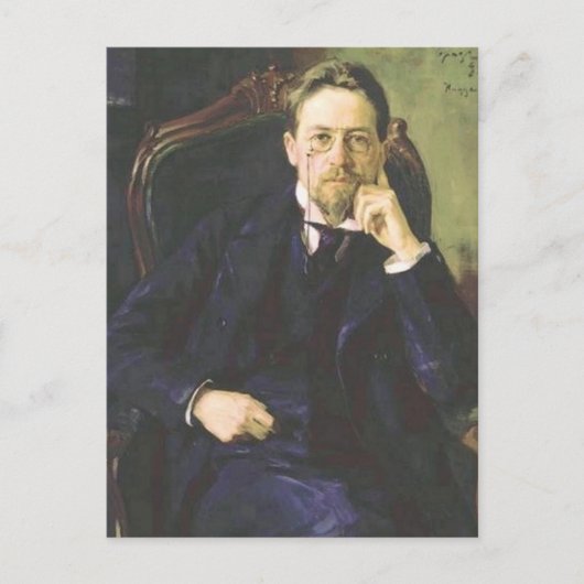 アントンチェーホフ1898 ポストカード (正面)