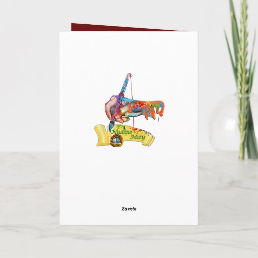 アントンピエッククリスマスグリーティング シーズンカード (裏面)