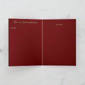 アントンピエックグリストマスグリーティング シーズンカード (内部)