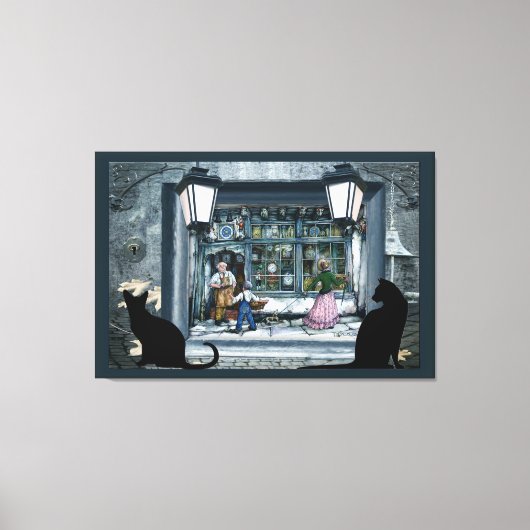 アントンピエーク共生複製 キャンバスプリント (正面)